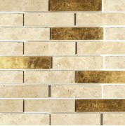 Golden Brick, мозаика из камня