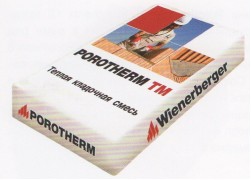 Porotherm TM, теплая кладочная смесь, 20 кг